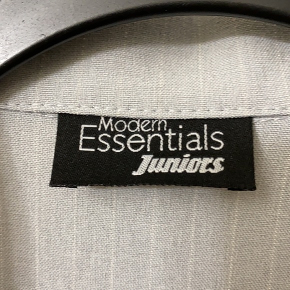 Light Grey & White Pin Stripe Jacket - Picture 2 of 7